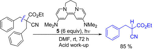 光によって活性化される一電子還元剤を用いた通常とは異なる選択性の還元反応 カガクショーロク